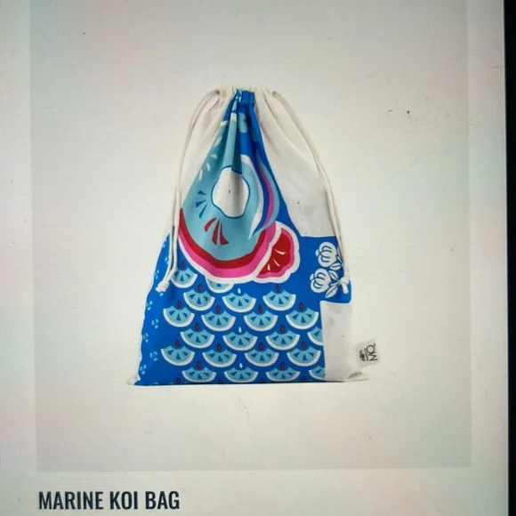 Madame MO Elegant Black KOI Bag Certified Organic - Picture 13 of 15